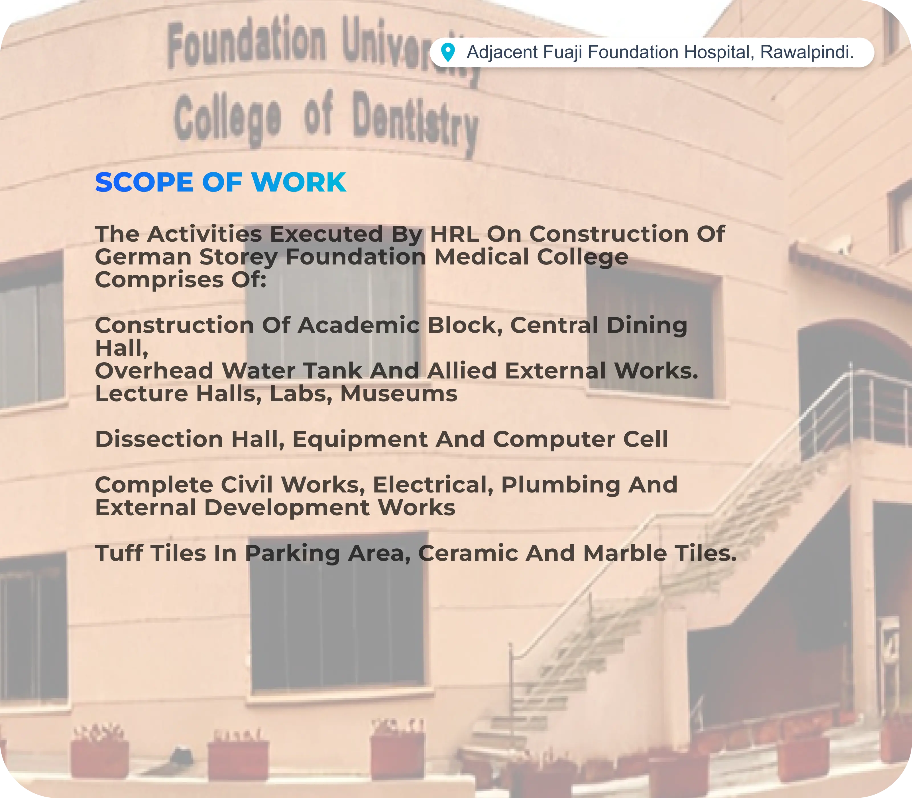 Buildings Project 11 details