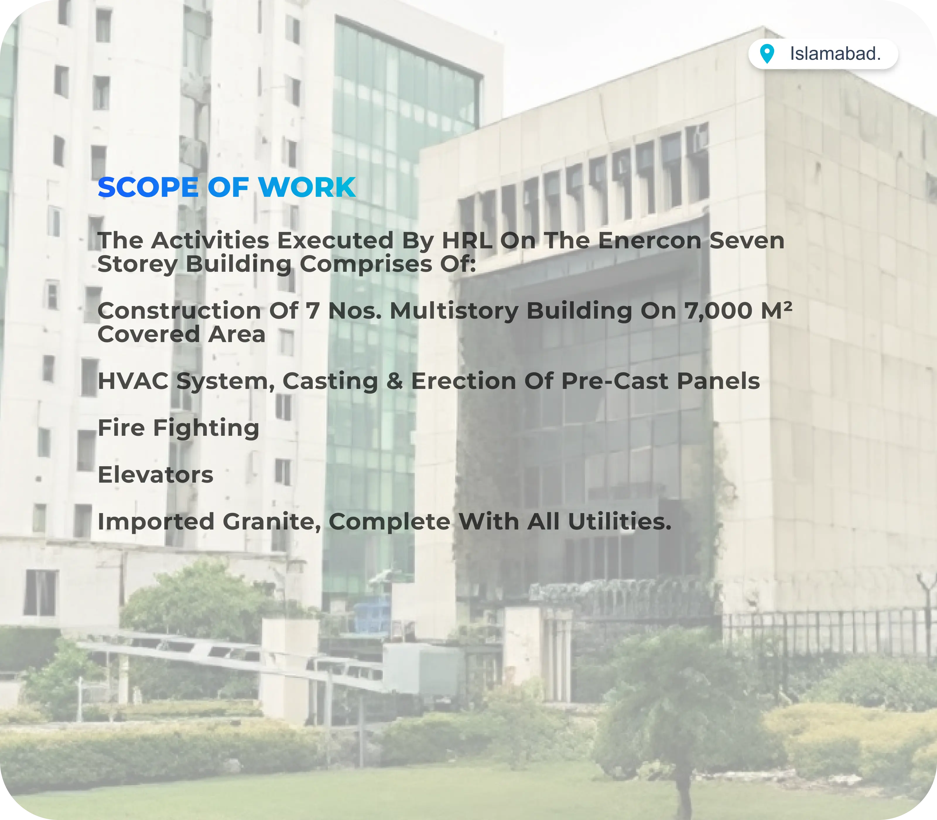 Buildings Project 13 details