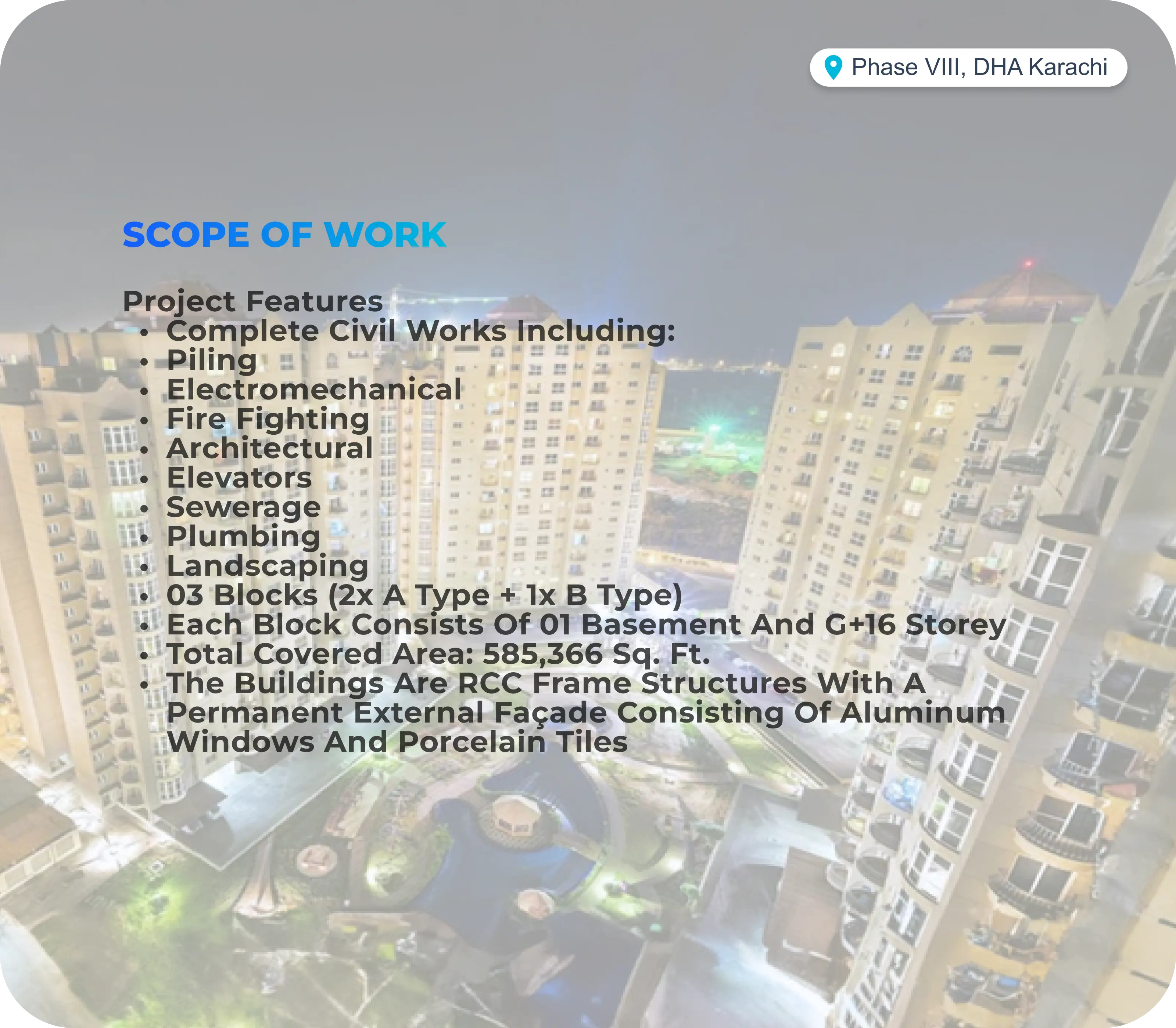 Buildings Project 6 details