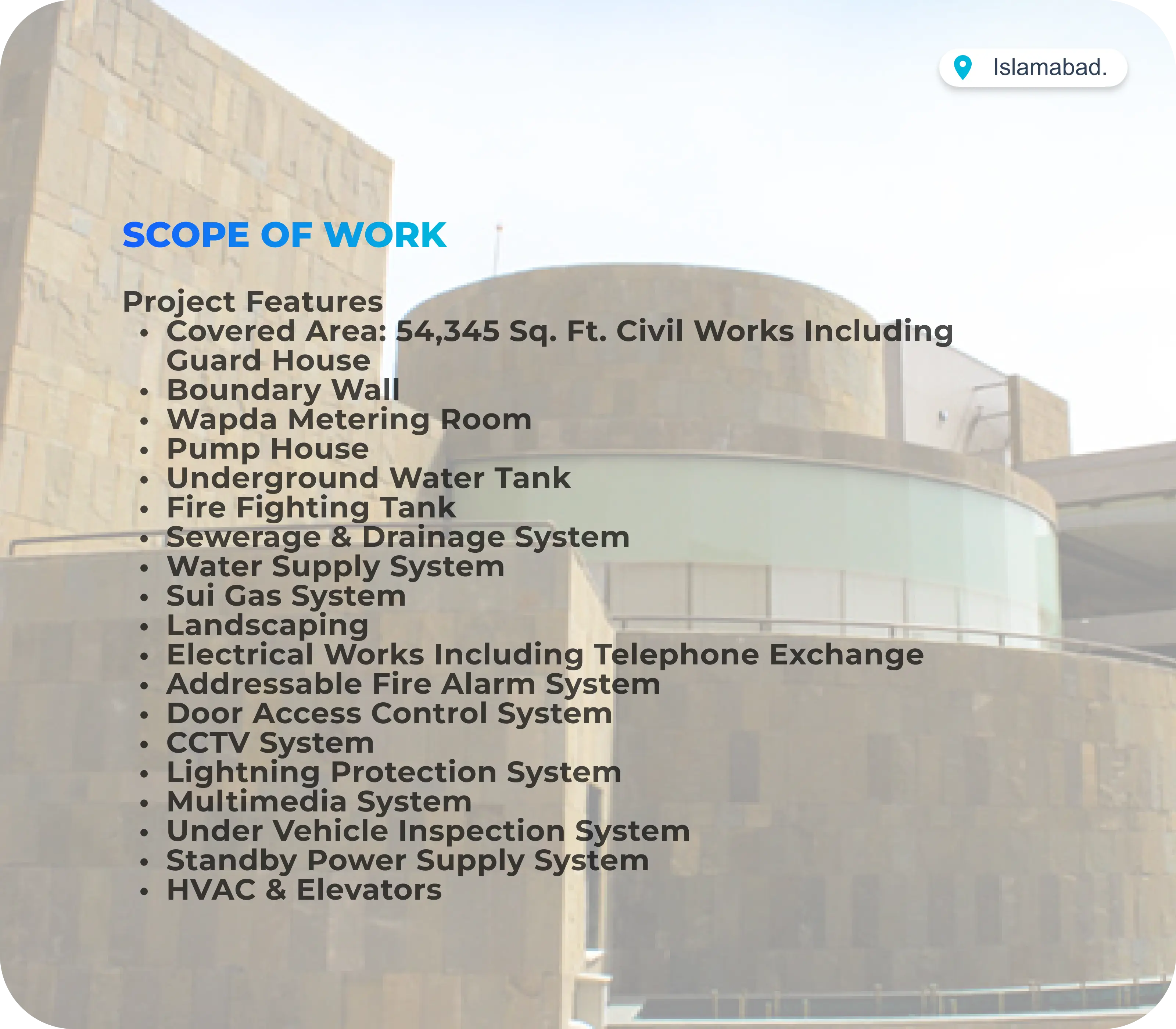 Buildings Project 9 details