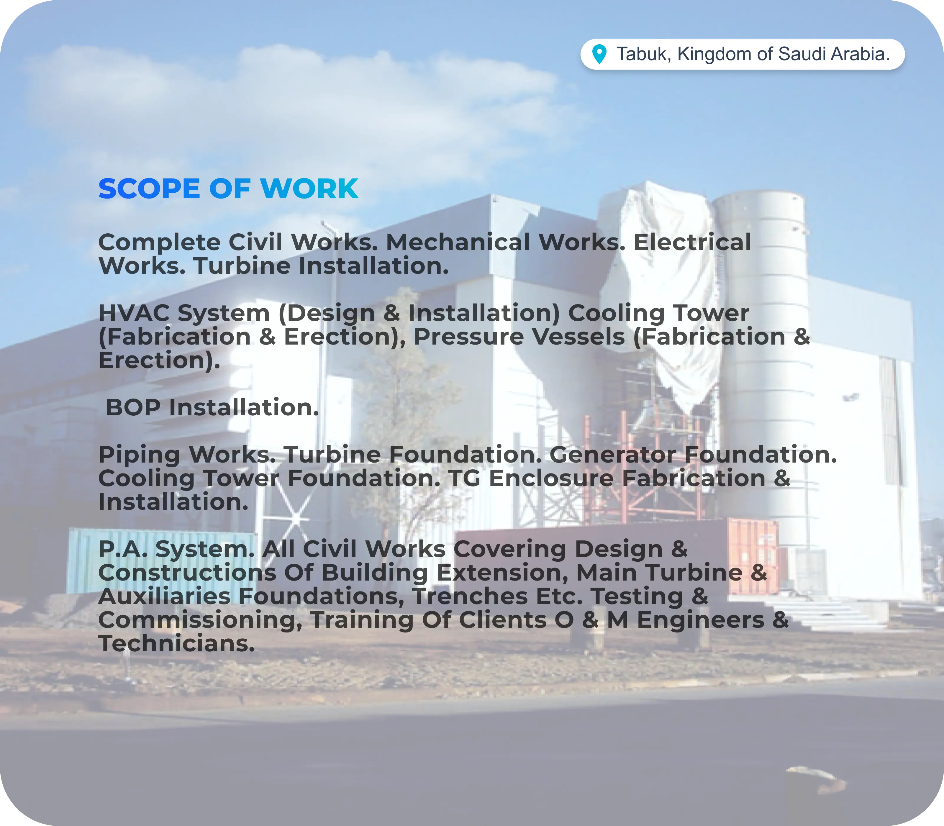 Power & Energy Project 20 details