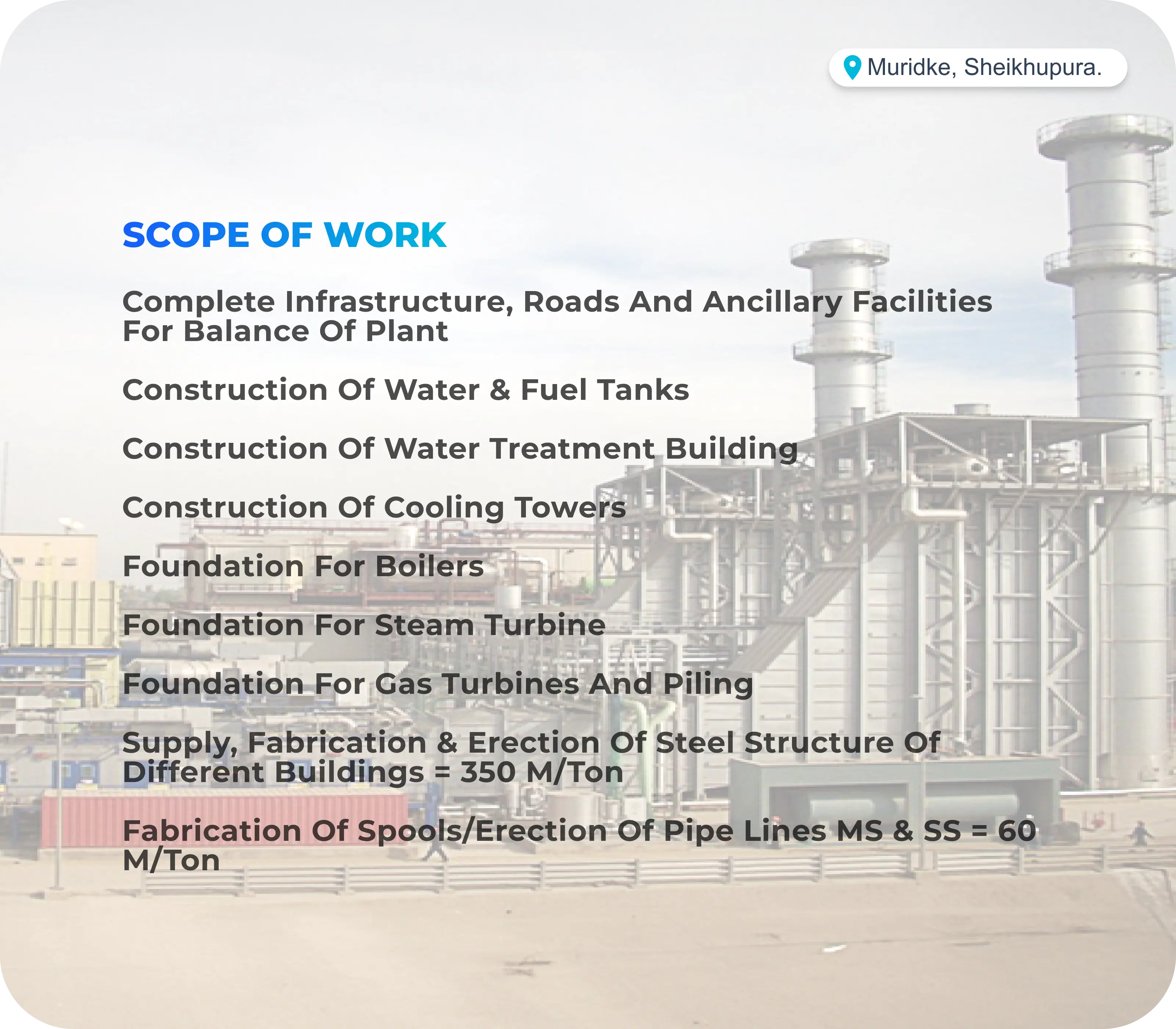 Power & Energy Project 6 details