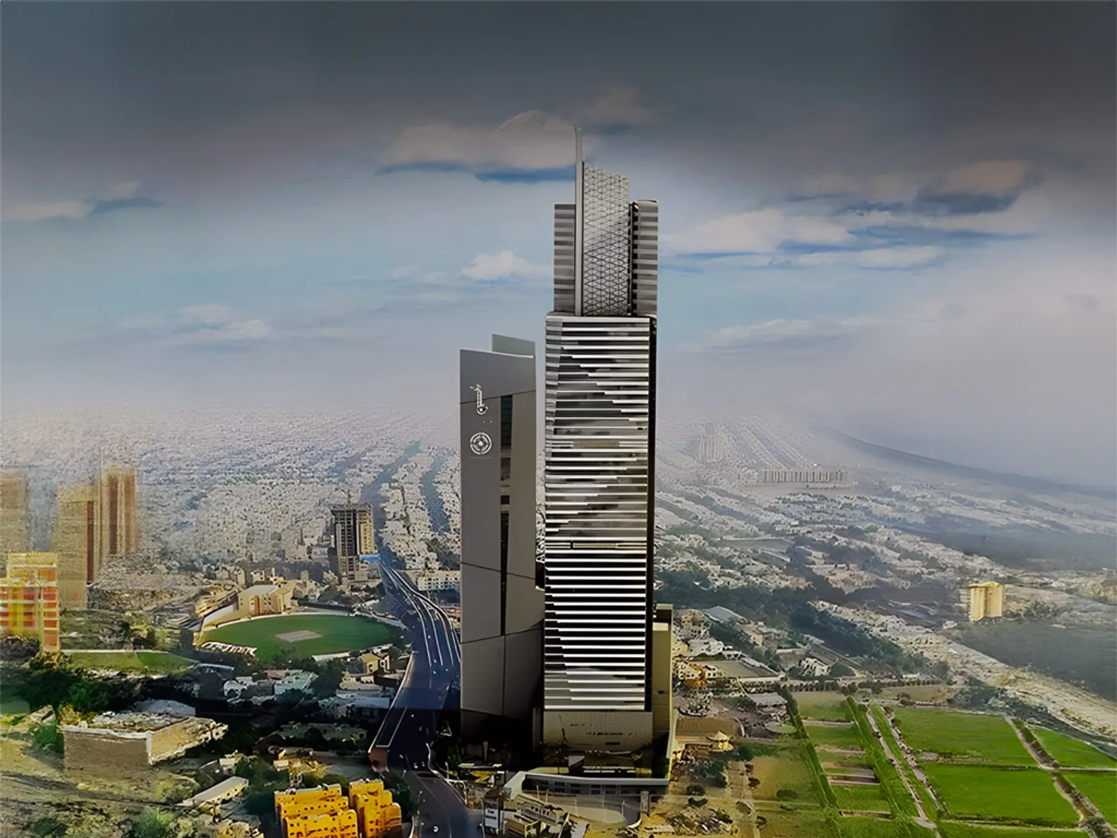 Bahria Icon Tower Karachi by Habib Rafiq (Pvt.) Ltd.