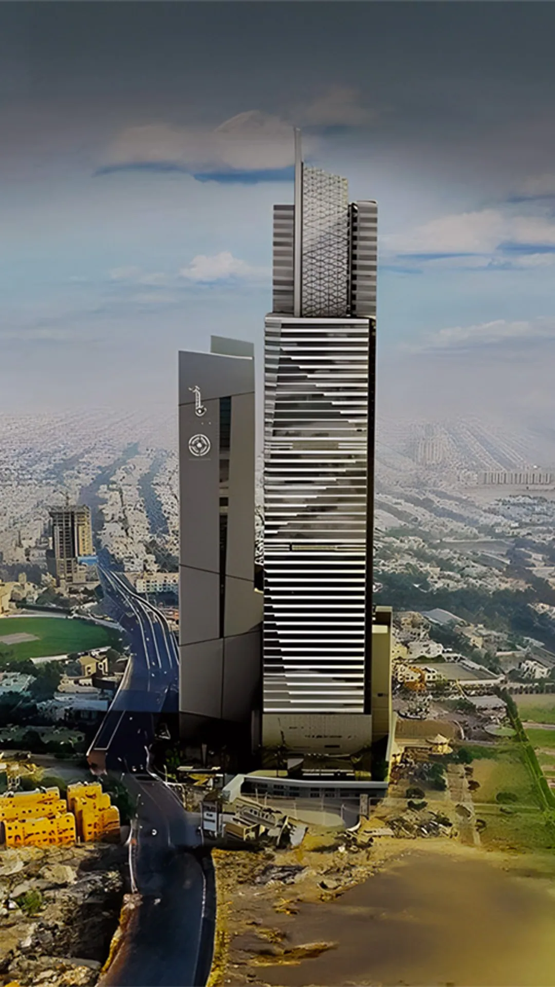Bahria Icon Tower Karachi, a Buildings project by Habib Rafiq (Pvt.) Ltd.