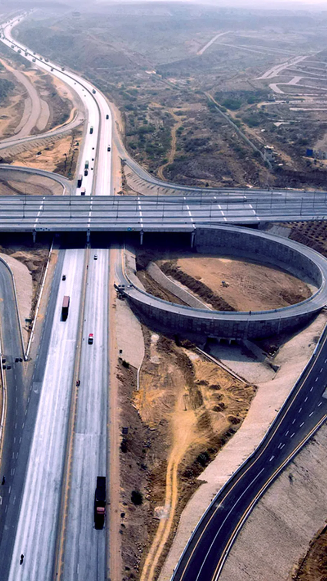 Construction of Interchange, Overlay and Extension of Super Highway to Motorway (M-9), a Roads & Highways project by Habib Rafiq (Pvt.) Ltd.