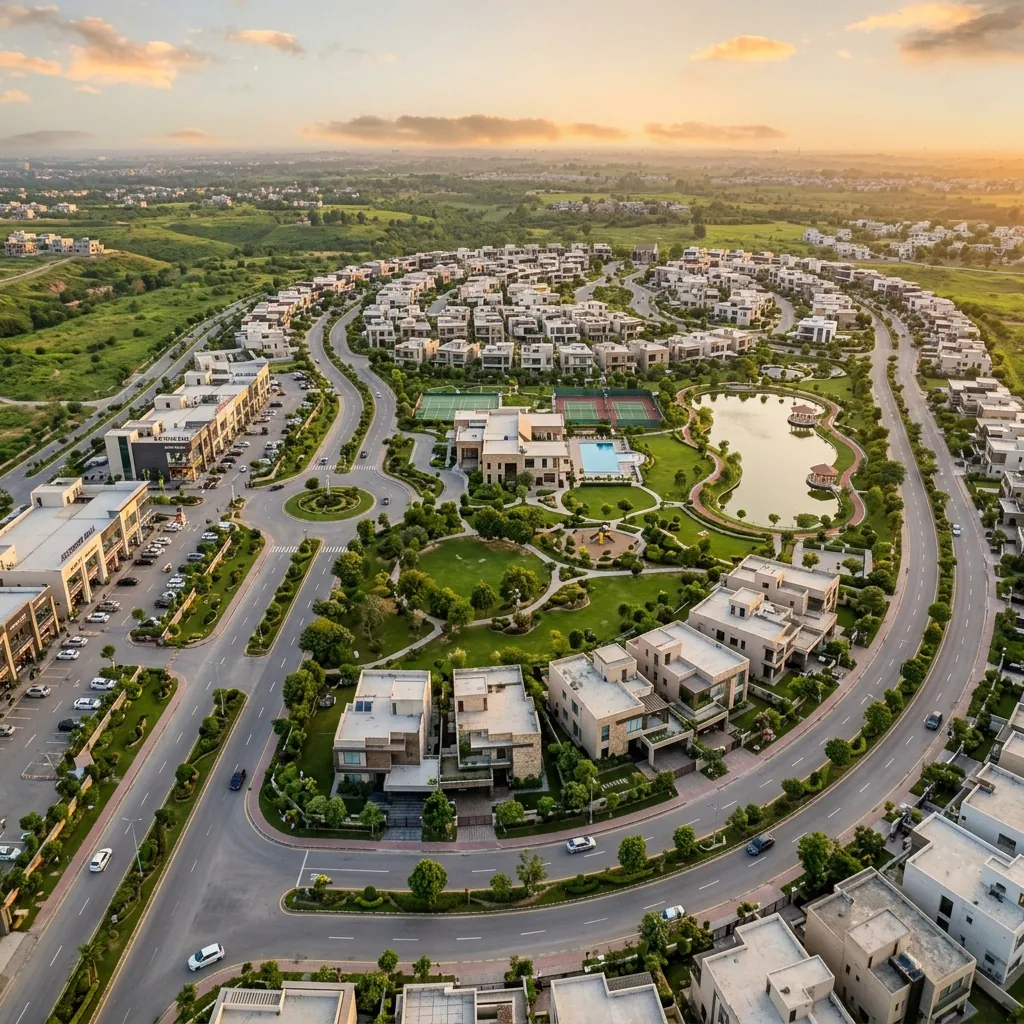 Royal Pearl Enclave Dera Ghazi Khan luxury project showcase render
